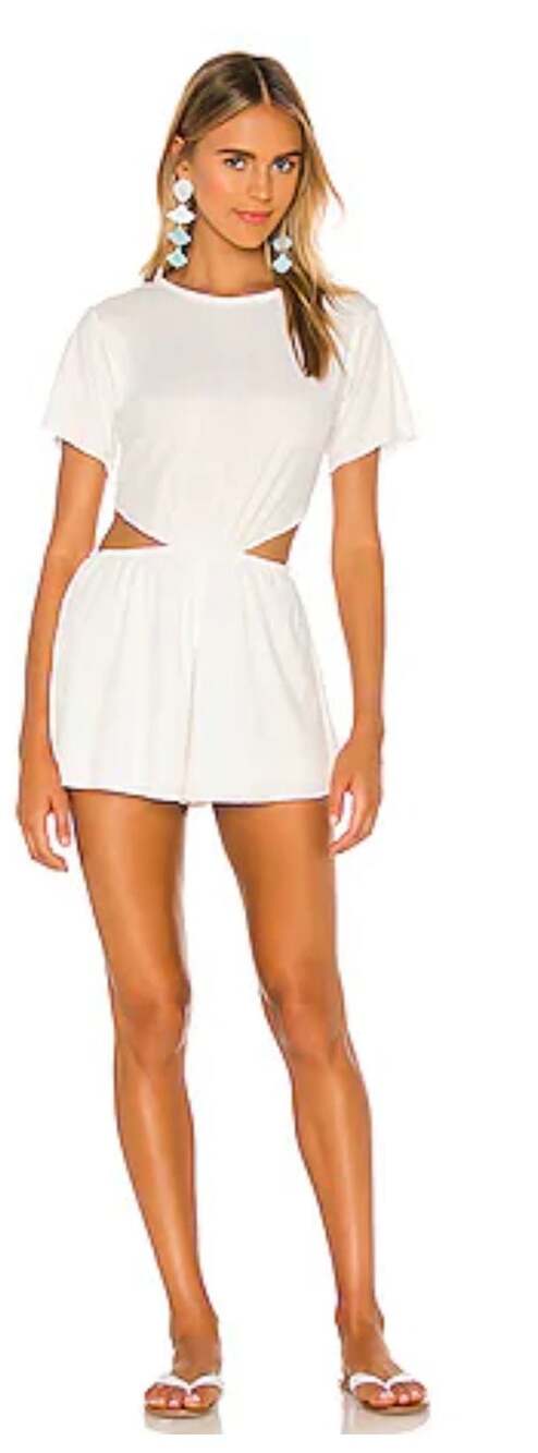 Lovers and Friends Kyle Cut Out Romper